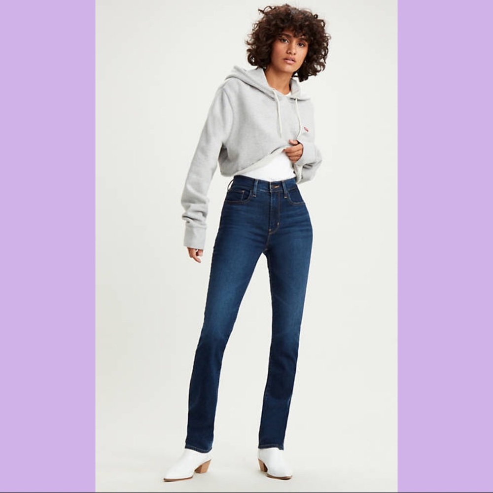 SEE NEW LISTING - NWT Levis 724 High-Rise Straight Jeans 27x30 - Picture 4 of 11